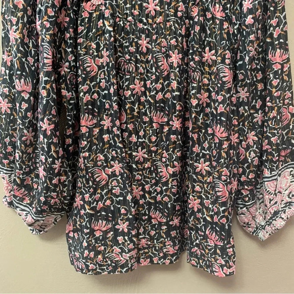 Cleobella Brynlee Blouse in Fan Print Size Large - Picture 10 of 13
